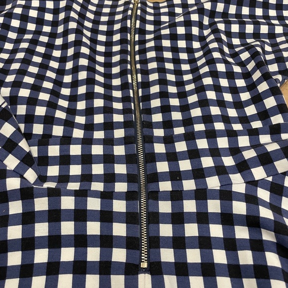Kate Spade Navy and White Pointe Fiorella Dress Medium - Picture 5 of 7